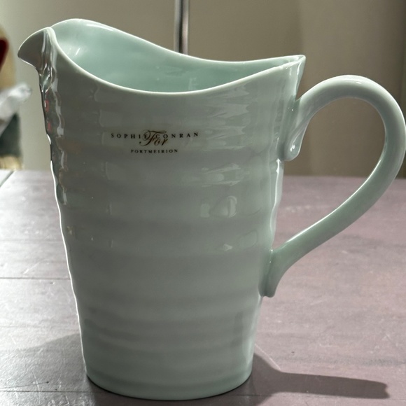 Sophie Conran for Anthropologie Small Blue Water Pitcher - Picture 4 of 8